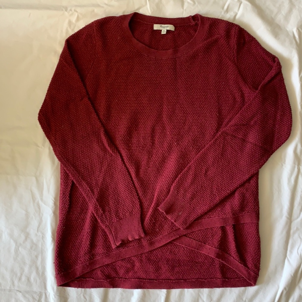 Madewell Waffle Knit Sweater